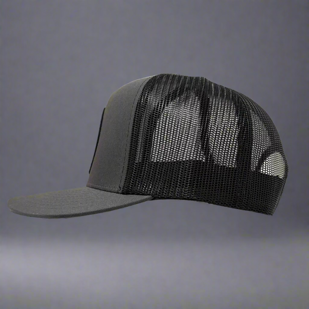 Spend Thy Coin Trucker Cap - Charcoal/Black